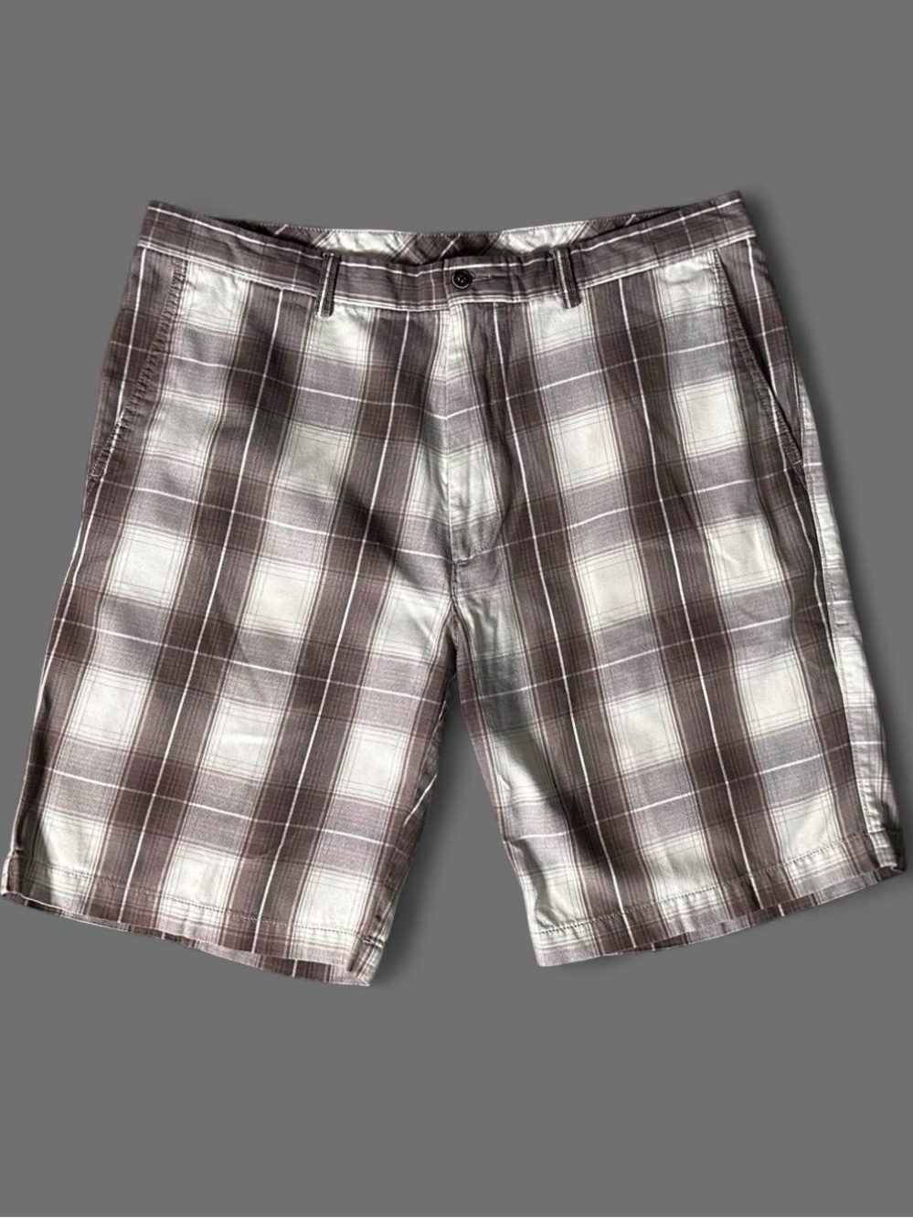 Caribbean Light Pink Button-Front Shorts